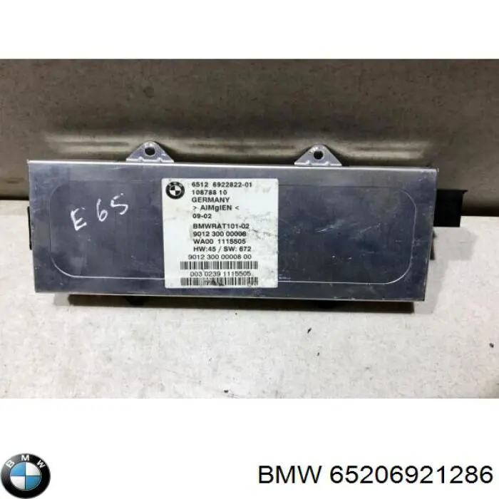  BMW 65126922822