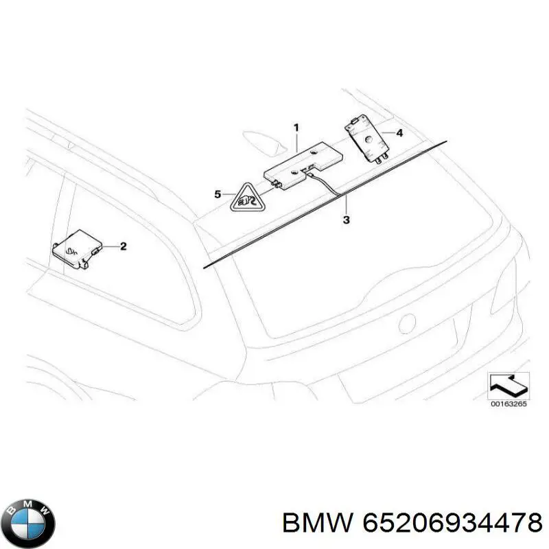 Усилитель сигнала антенны BMW 65206934478 цена, от 169.49 USD