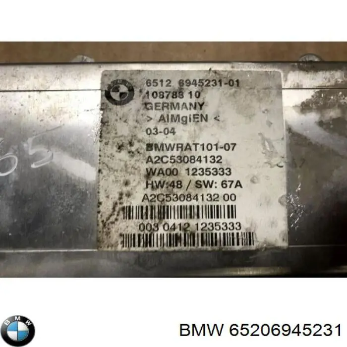  BMW 65206945231 цена, от 31.67 USD
