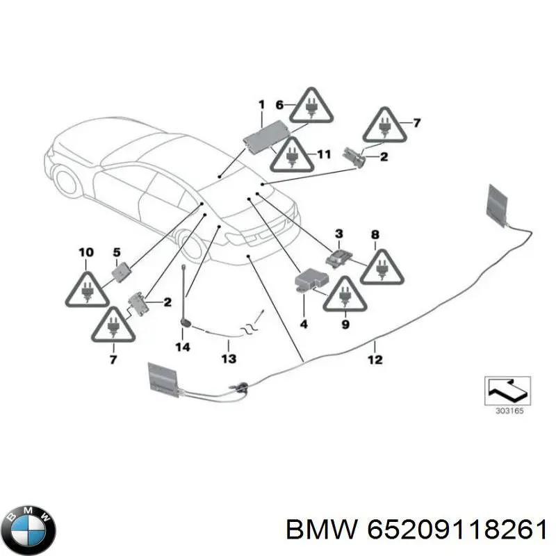 65209118261 BMW 
