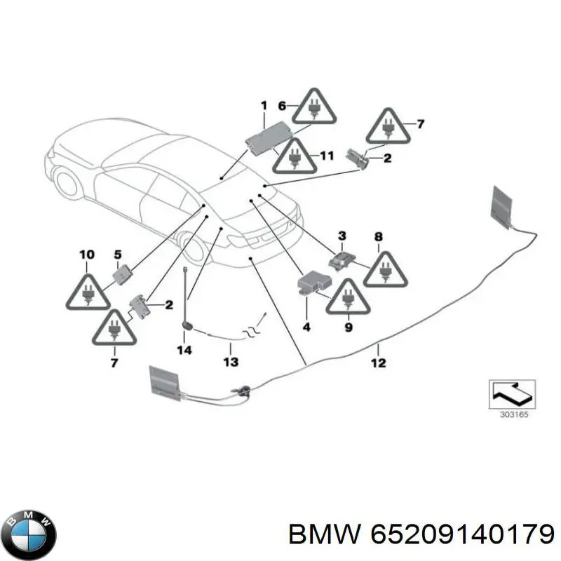  65209140179 BMW