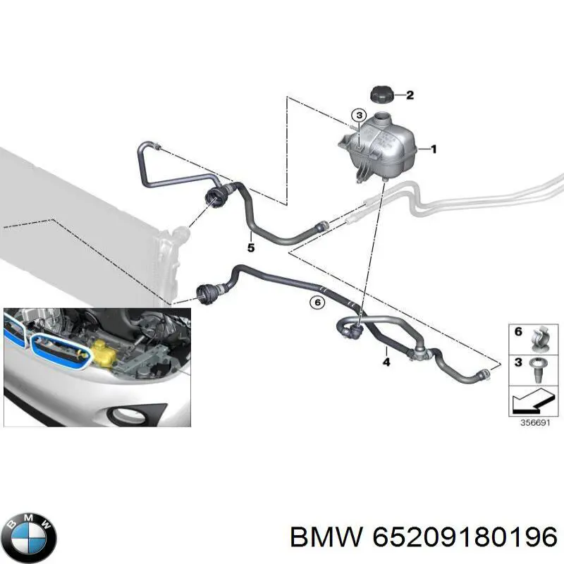 Купить 65209180196 BMW 