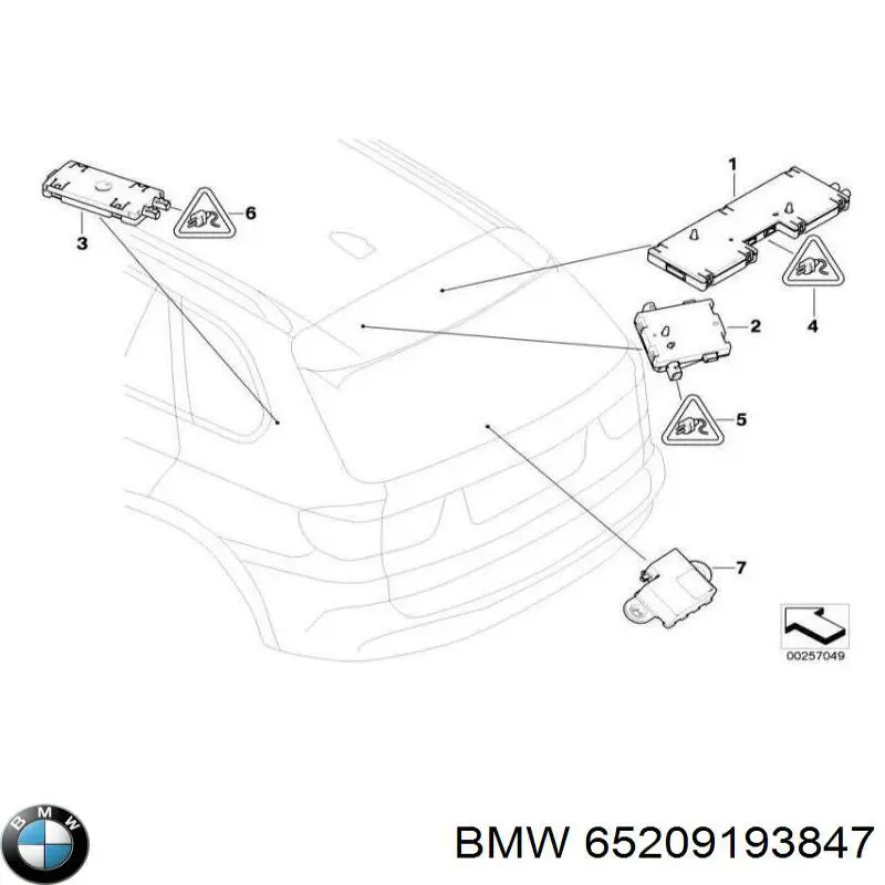 65209193847 BMW 