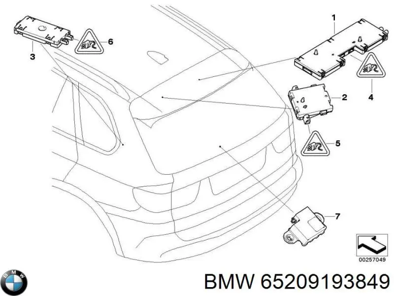  65209193849 BMW