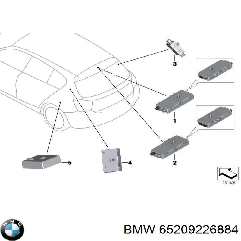65209226884 BMW 