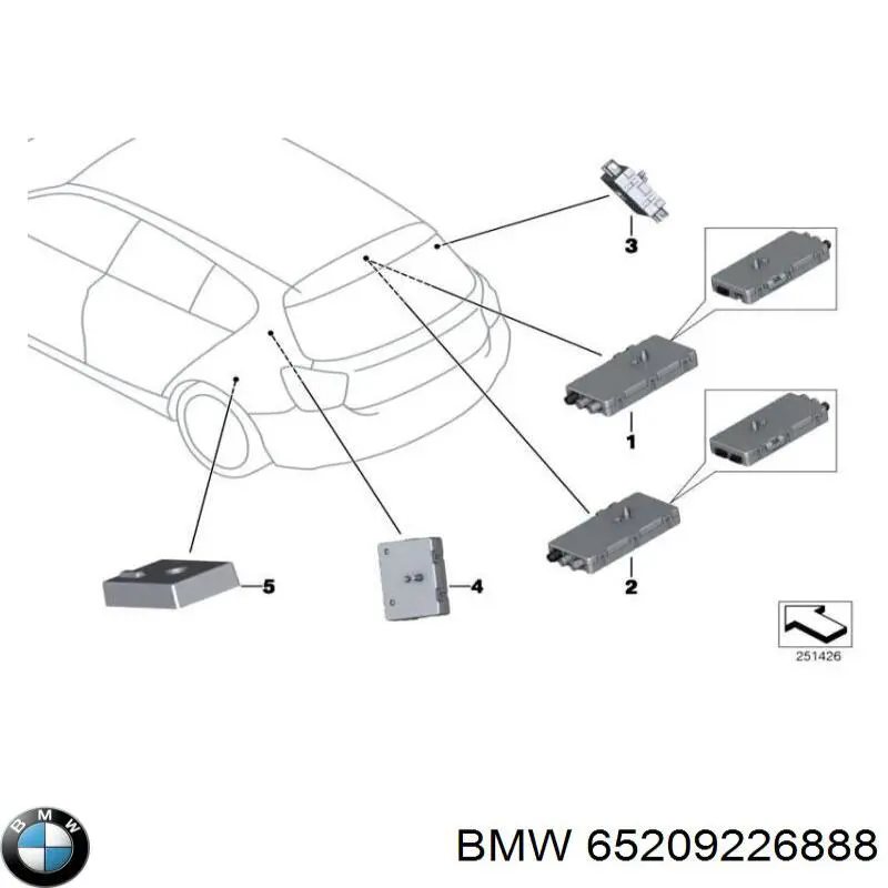 65209226888 BMW 
