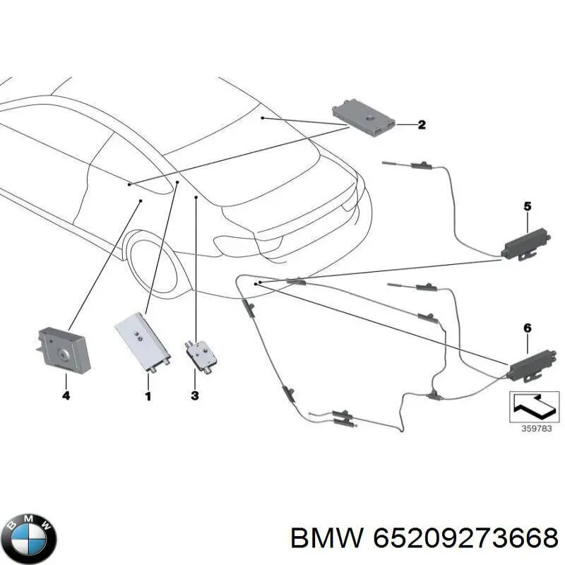  65209273668 BMW