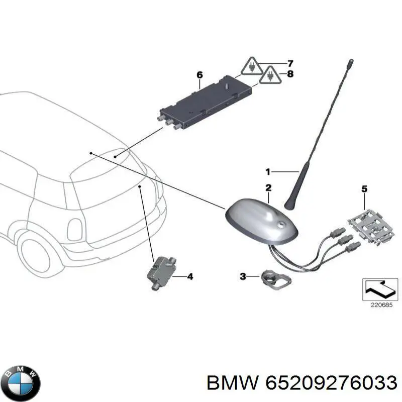 65209276033 BMW 