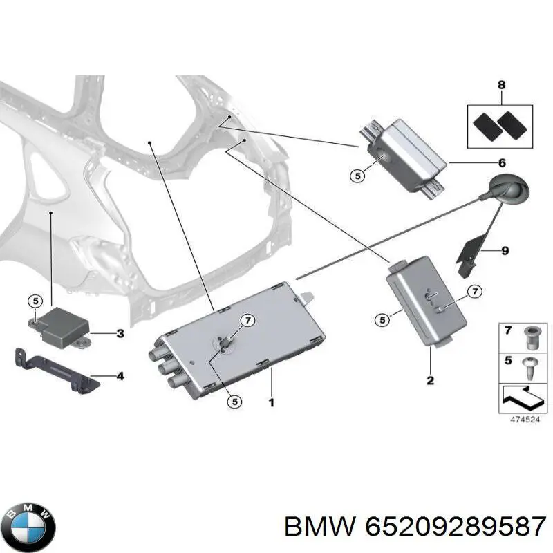 65209289587 BMW 