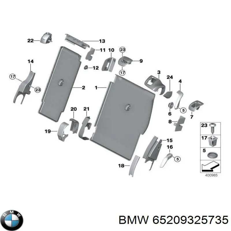 Купить 9325735 BMW 