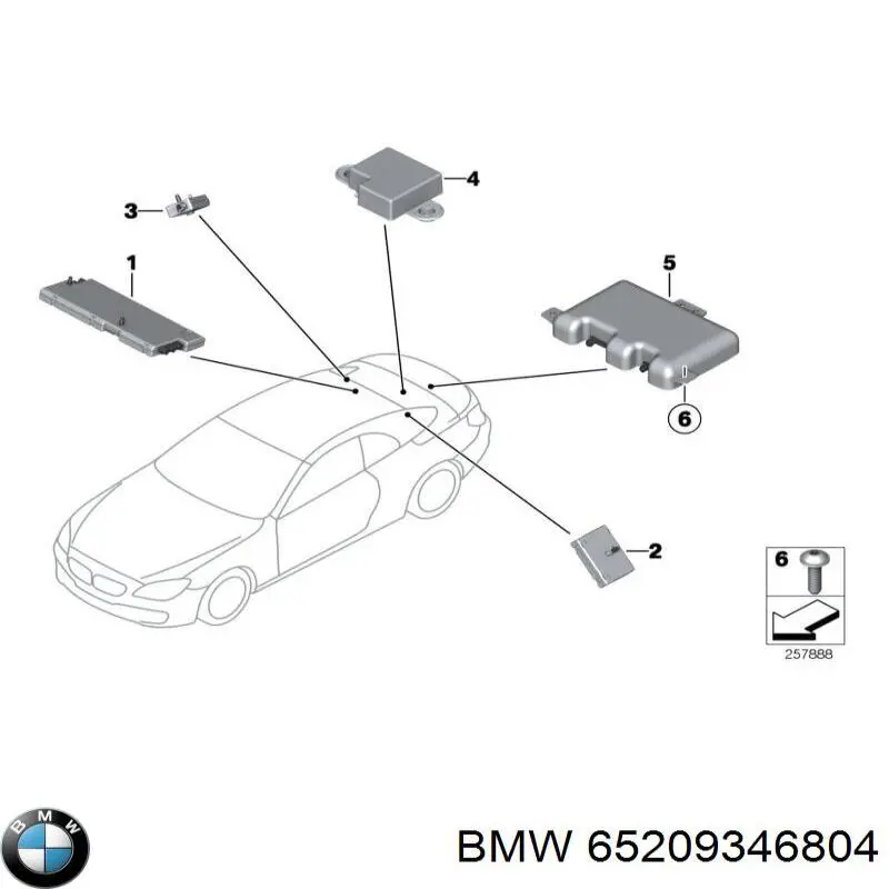 65209346804 BMW 