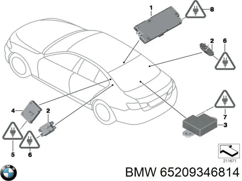  65209276095 BMW