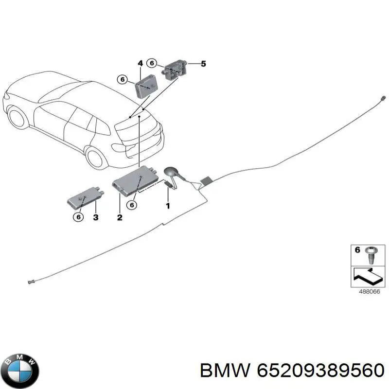  65209389560 BMW