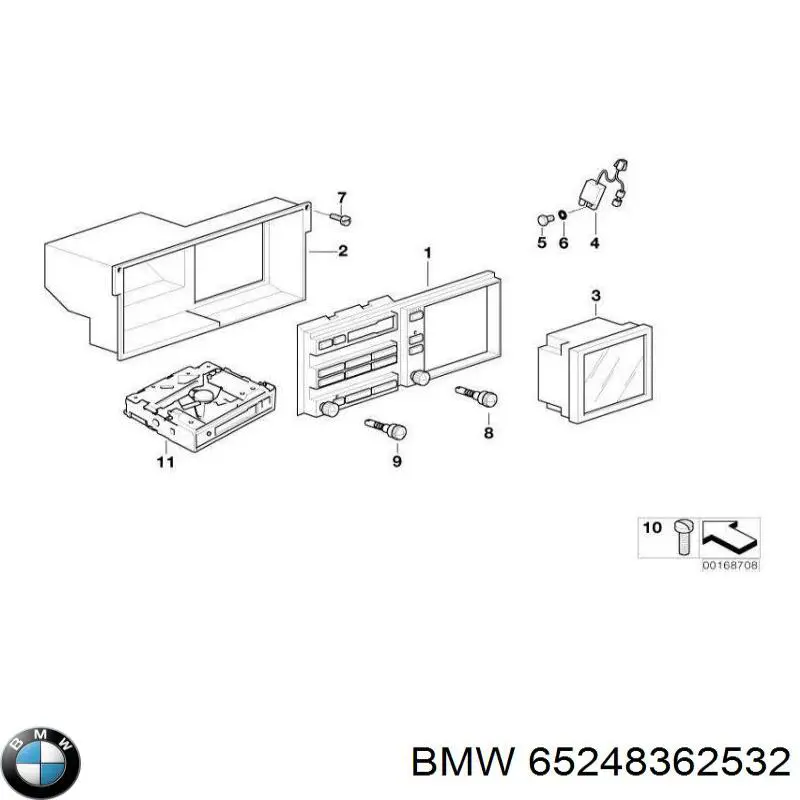  BMW 65248362532 цена, от 6.33 USD