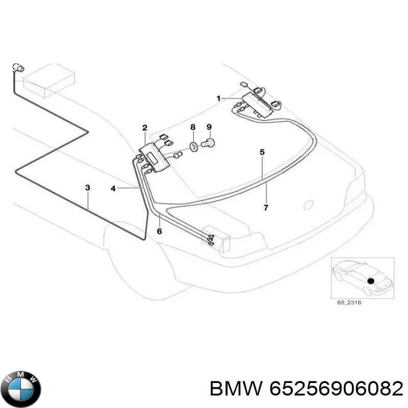  BMW 65256906082 цена, от 5.64 USD