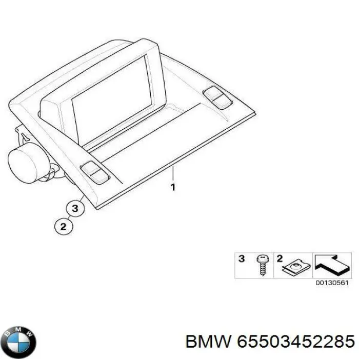 Купить 65503452285 BMW Дисплей многофункциональный