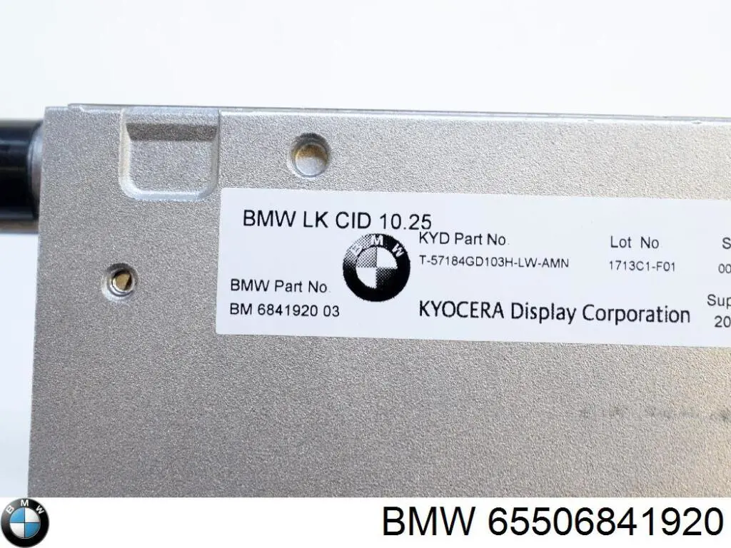 Дисплей многофункциональный BMW 65506841920 цена, от 378.81 USD