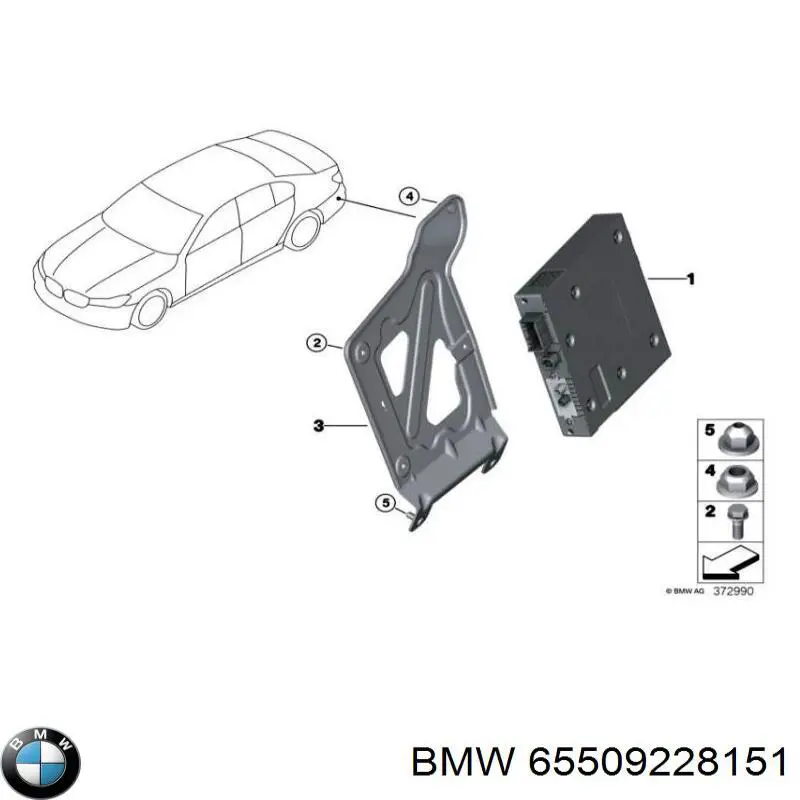 Купить 65509228151 BMW 