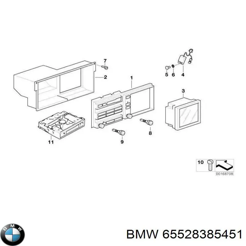 Купить 65528385451 BMW 