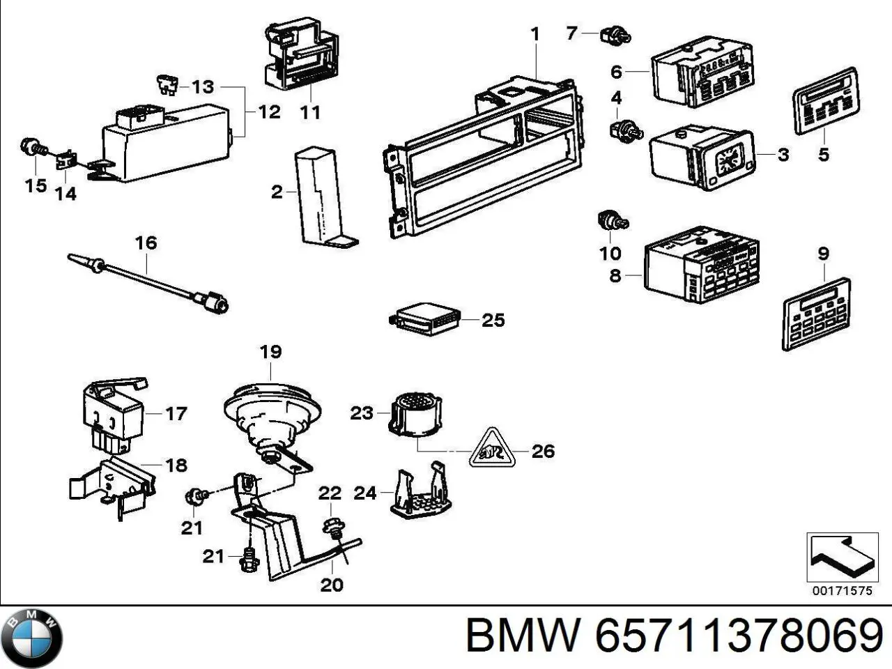  65711378069 BMW