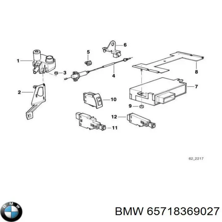  65718369027 BMW