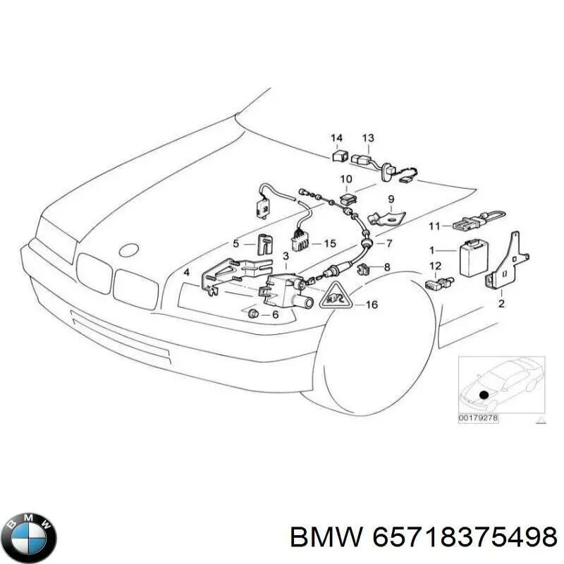  BMW 65718369063 цена, от 19.00 USD