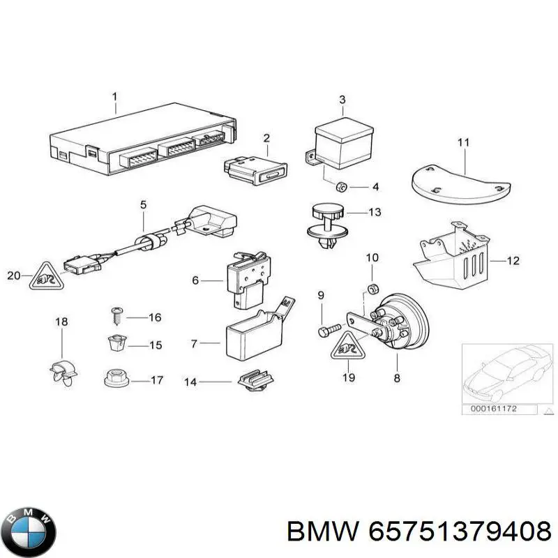  BMW 65758366215 цена, от 16.99 USD