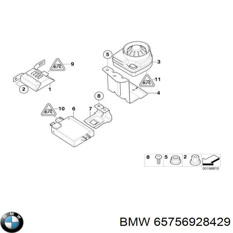  BMW 65756928429 цена, от 14.11 USD