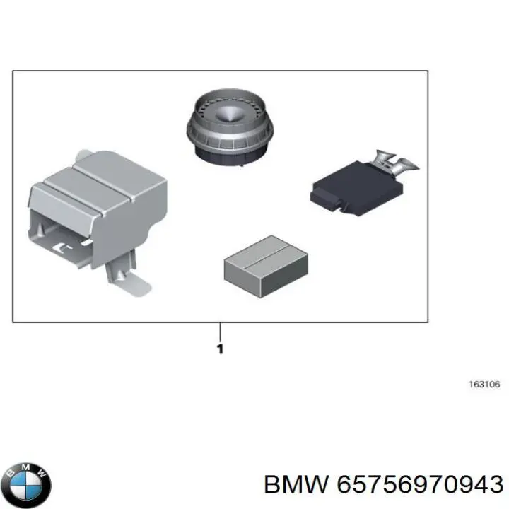  BMW 65756970943 цена, от 13.77 USD