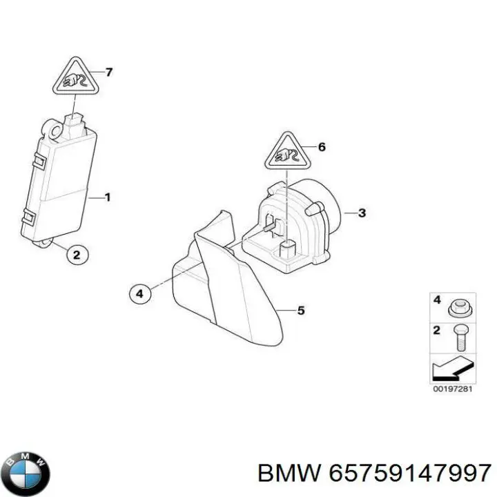  BMW 65759147997 цена, от 39.86 USD