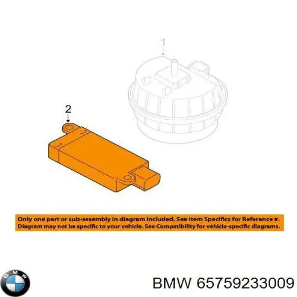  BMW 65759233009 цена, от 25.34 USD