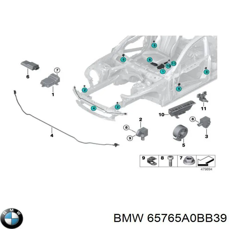 65765A0BB39 BMW 