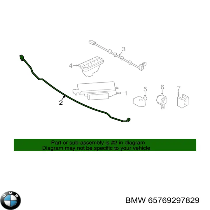 Купить 65765A2A069 BMW 