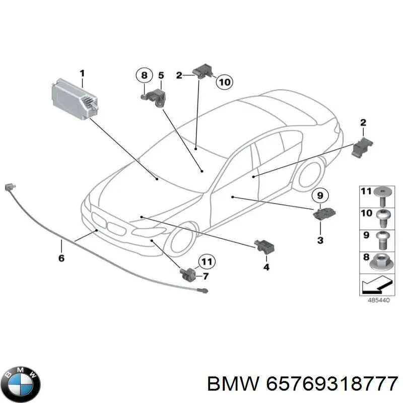  BMW 65769318777 цена, от 203.16 USD