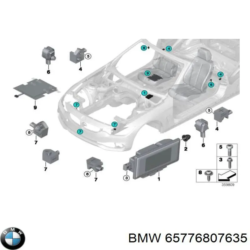  BMW 65776807635 цена, от 149.50 USD