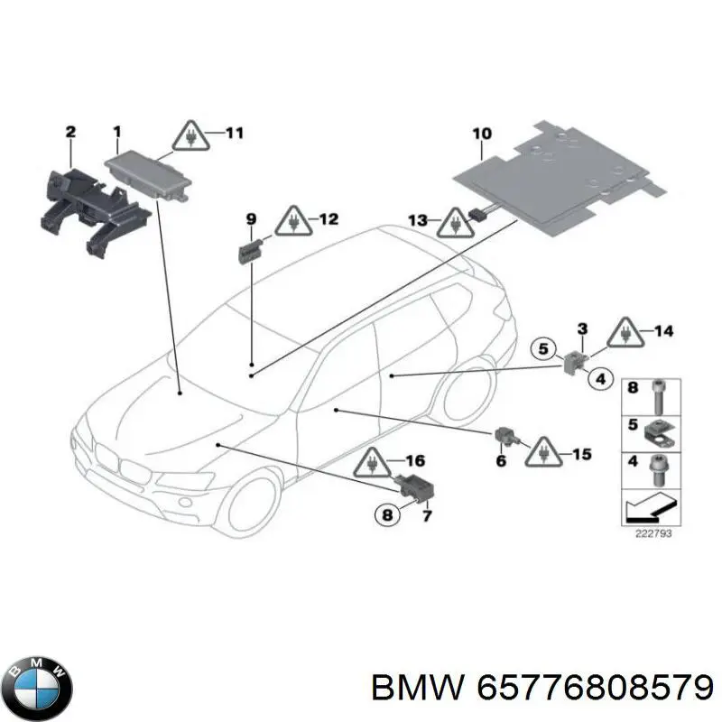  BMW 65779350002 цена, от 32.17 USD
