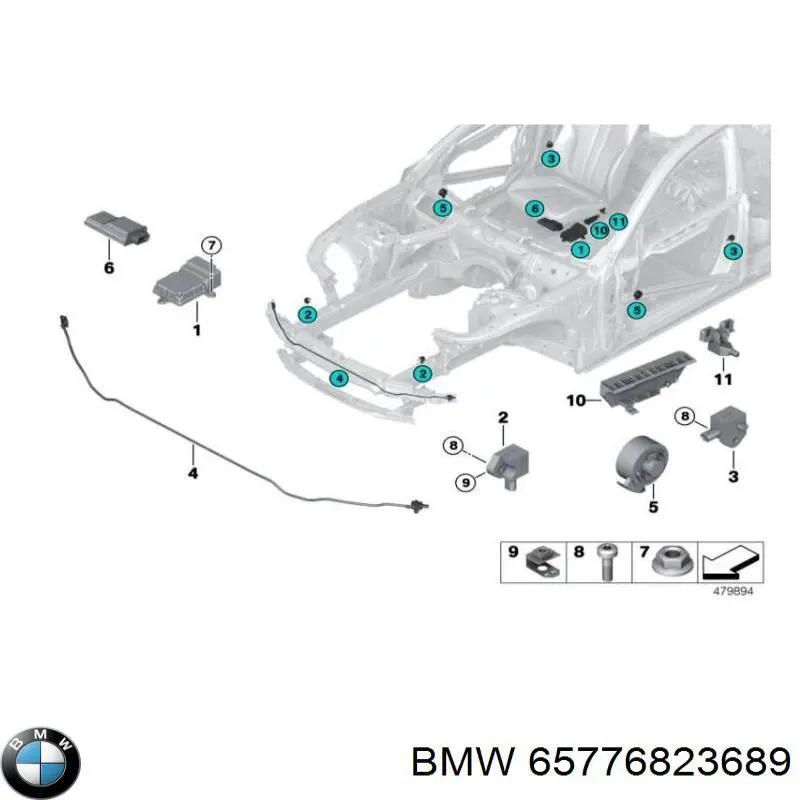  BMW 65779474809