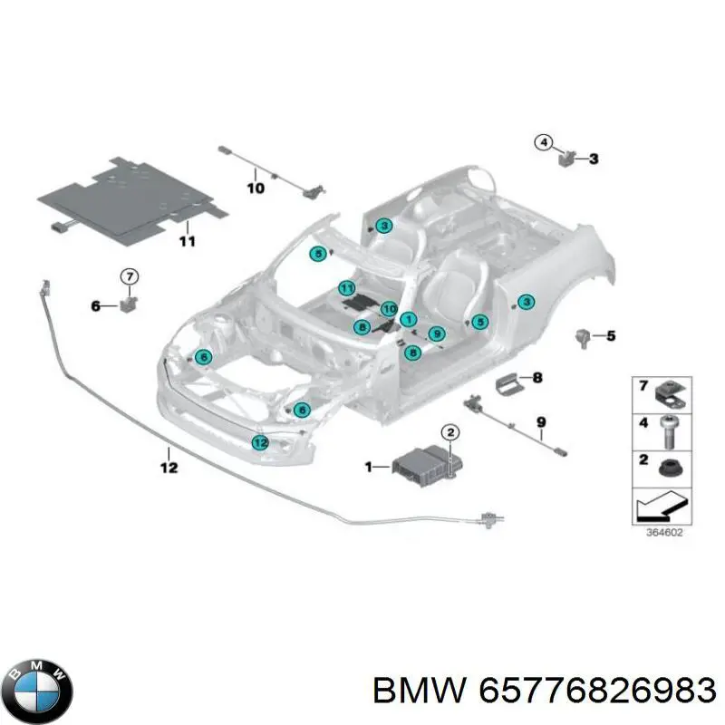  BMW 65776826983 цена, от 73.73 USD