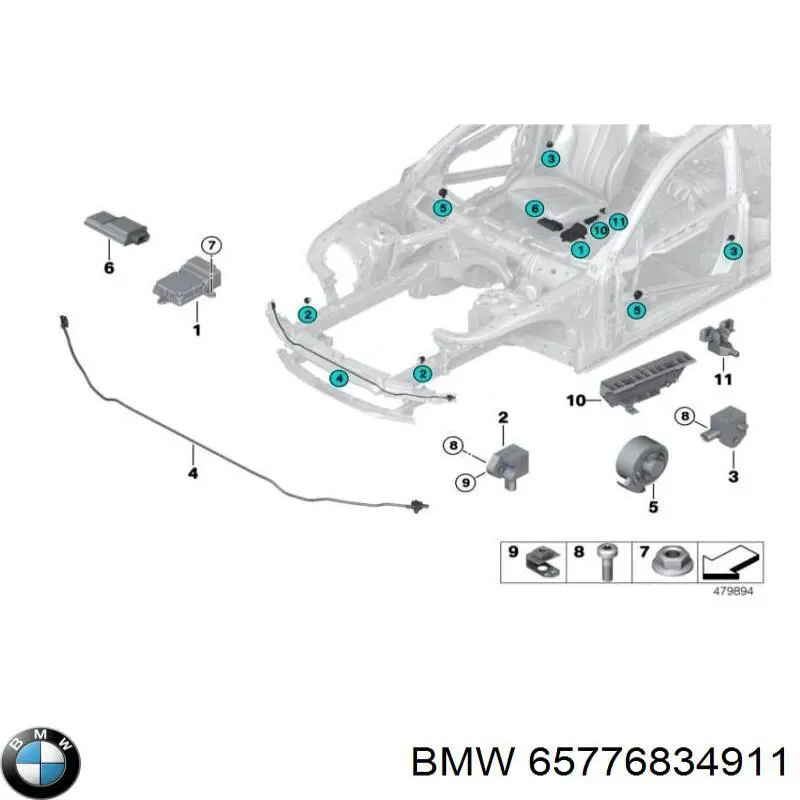 65776834911 BMW 