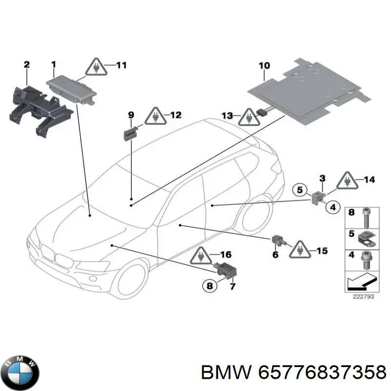 Купить 65779350002 BMW 
