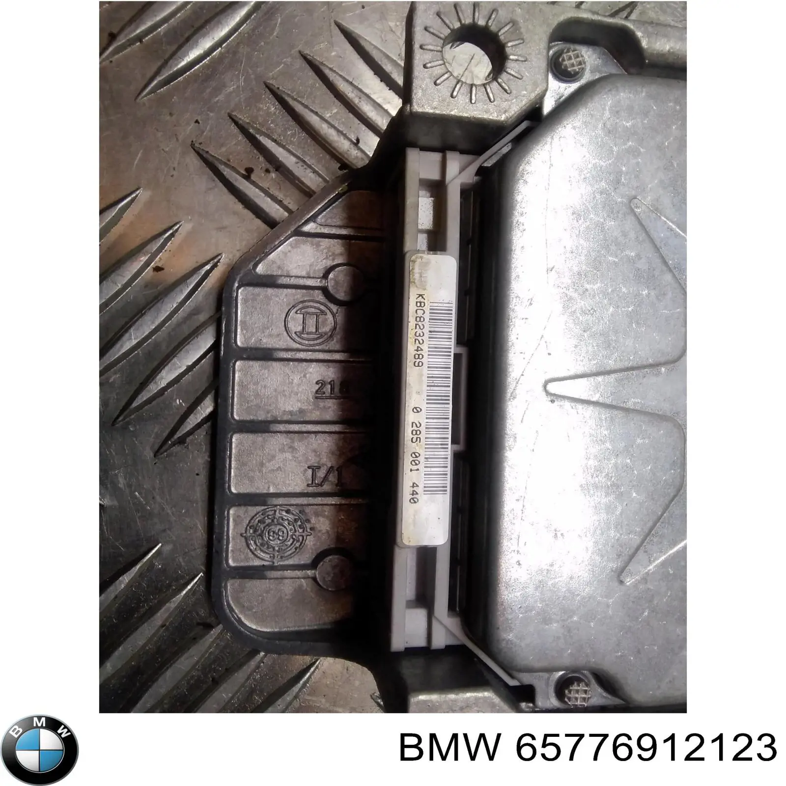 65776912123 BMW módulo processador de controlo da bolsa de ar (centralina eletrônica airbag)