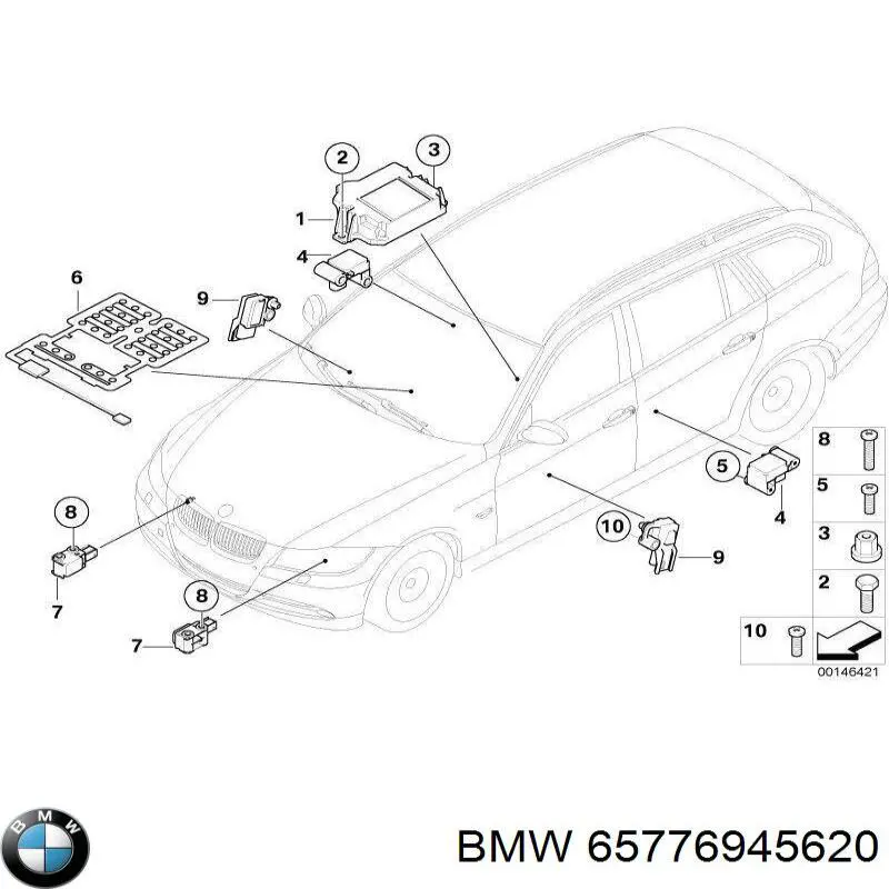  BMW 65776945620 цена, от 119.46 USD
