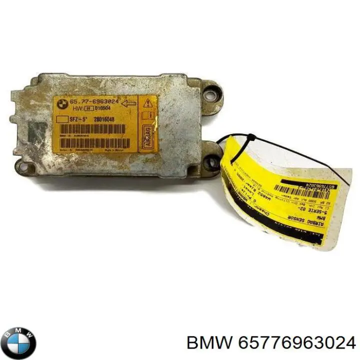 65776976465 BMW модуль-процессор управления подушкой безопасности (эбу airbag)