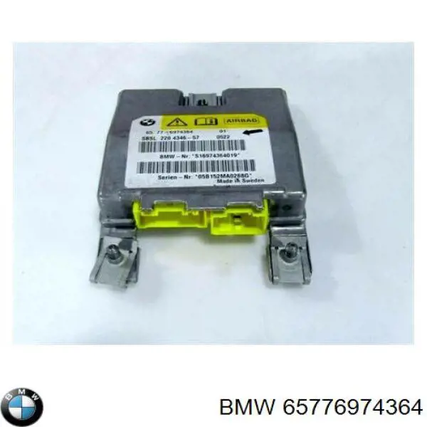65776974364 BMW módulo processador de controlo da bolsa de ar (centralina eletrônica airbag)