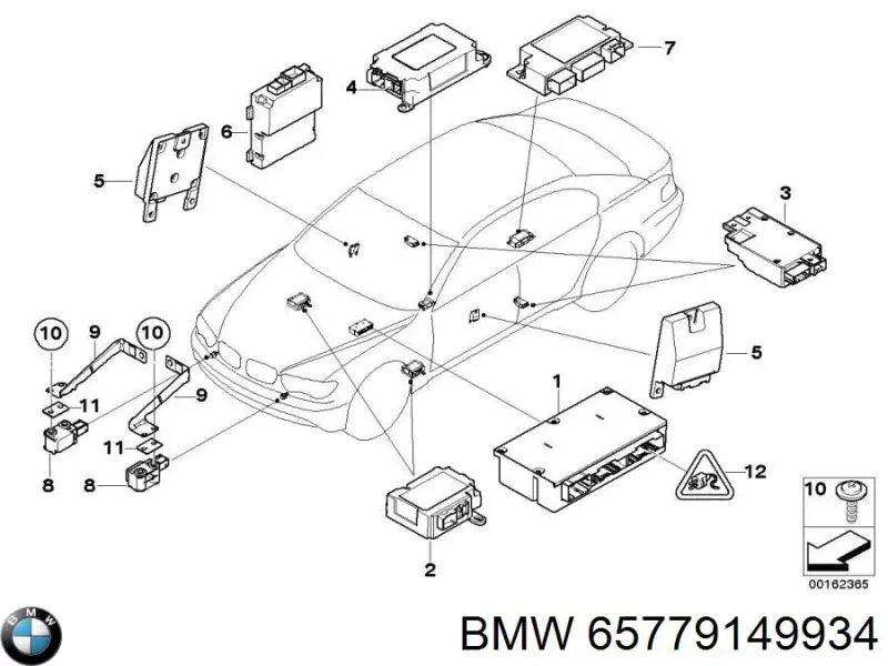Купить 65772298857 BMW 