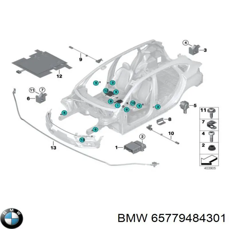  65779484301 BMW