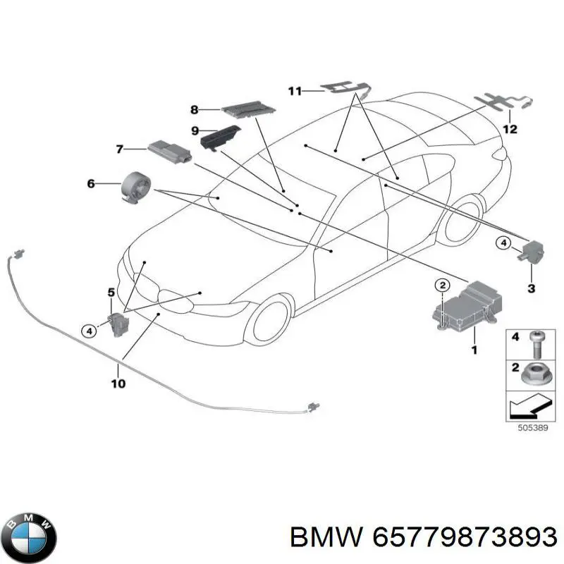 Купить 65775A1FC42 BMW 