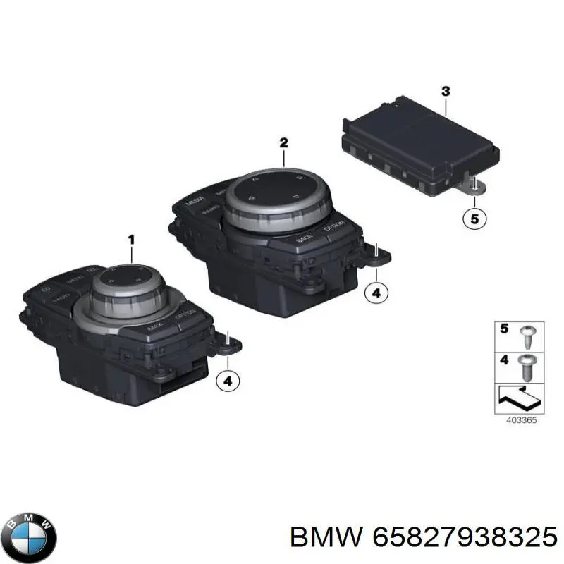 Купить 65825A3B1E4 BMW Блок управления мультимедийный