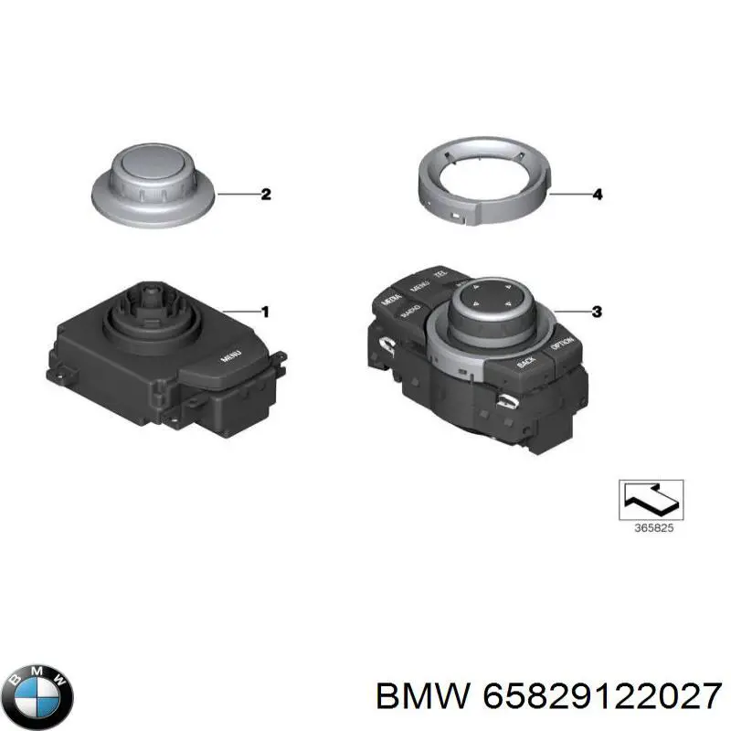 Модуль зажигания (коммутатор) 65829122027 BMW