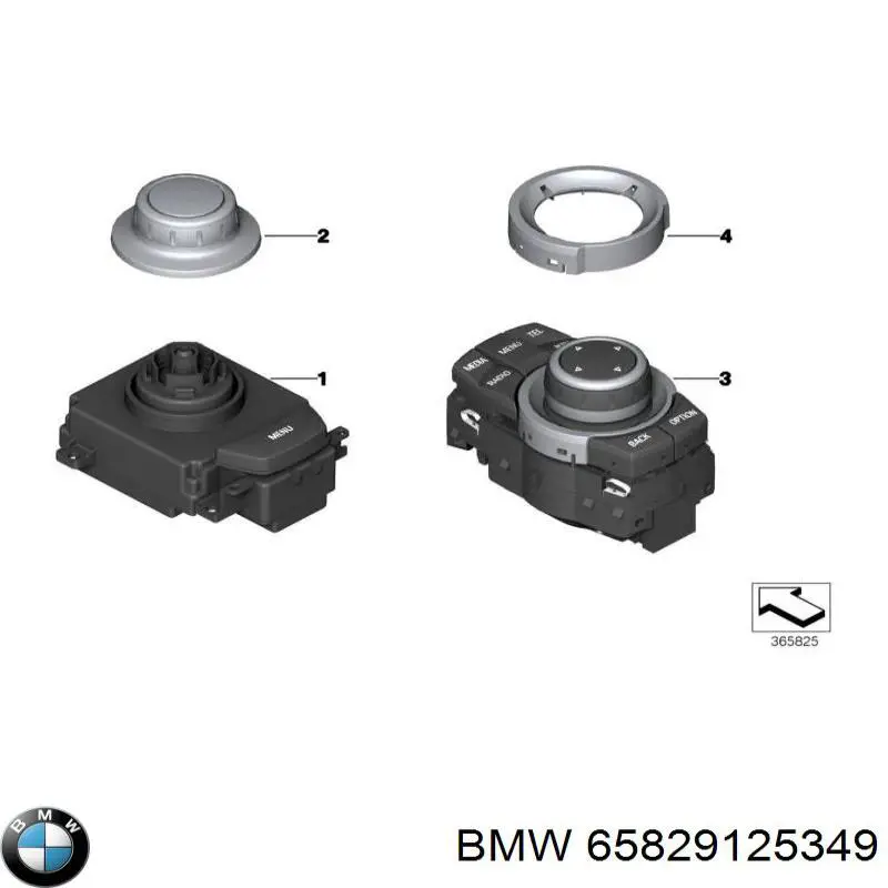 Модуль зажигания 65829125349 BMW